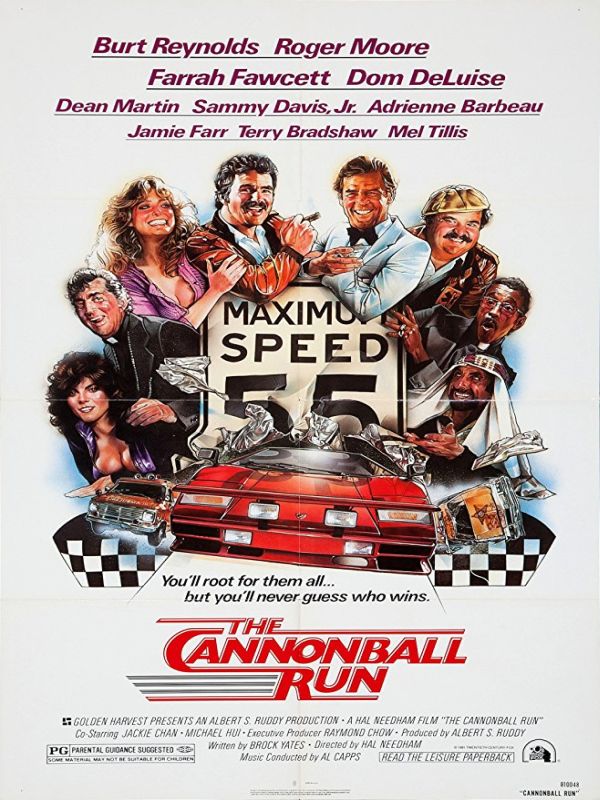 Carátula de Los locos del Cannonball